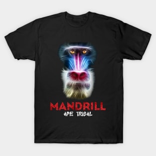 Ape Tribal (Mandrill) T-Shirt